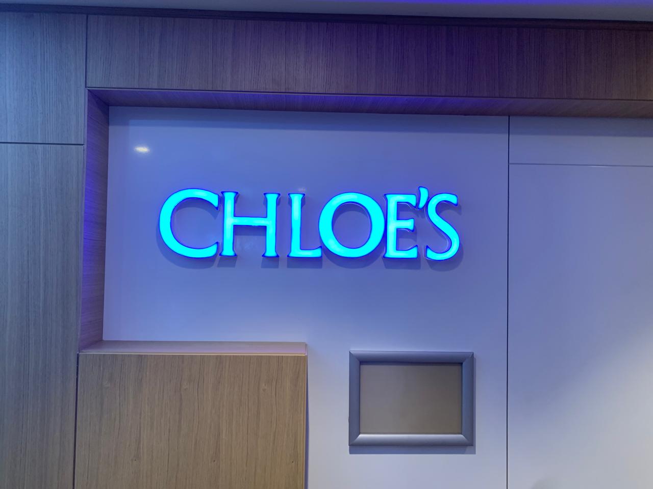 Indoor Signages Chloe's